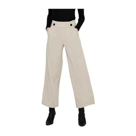 Jacqueline de Yong Wide Byxor beige, Dam Byxor, Dam, Storlek: XL