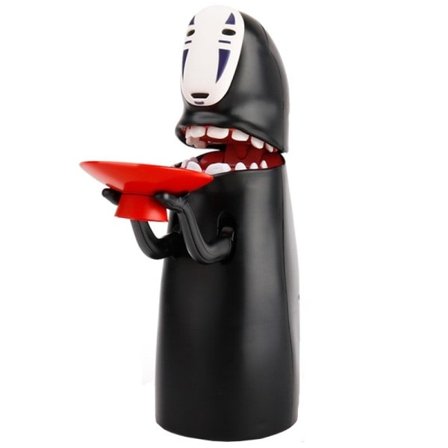 Spirited Away Kaonashi No-face Piggy Bank Toy Automatic Eaten Coin Bank