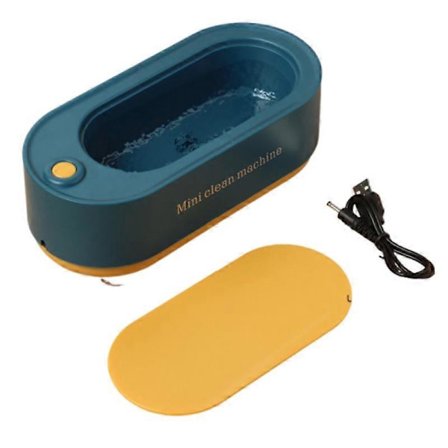 Akustisk Højfrekvent Vibrationsrenser Maskine Bærbar Ultralydsbriller Rengøringsenhed til Smykker Briller Ur