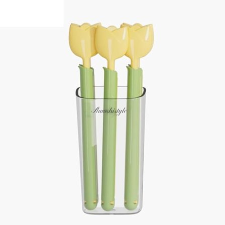 5 kpl Tulppaani Suljinpidikkeet Keittiön Ruoka Välipala Suljinpussin Pidikkeet Magneettisella Säilytyslaatikolla Uudelleenkäytettävä Pussinsulkija 