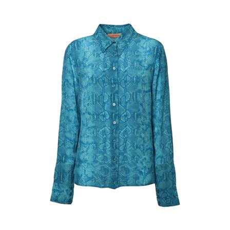 Andamane Shirt Blå, Dame Skjorter