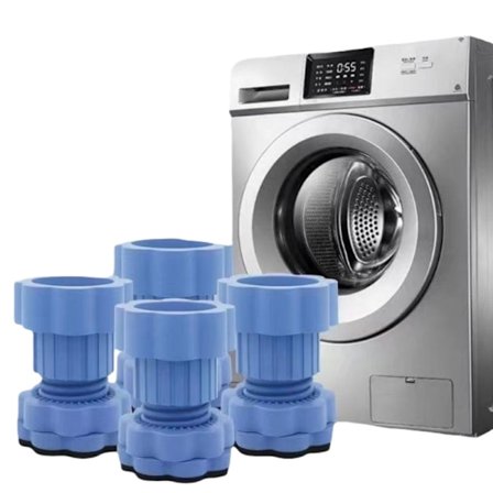 Liukumattomat pesukoneen jalat, 4 kpl