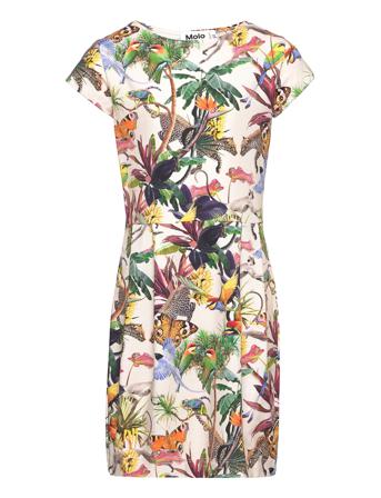 Cia Dresses & Skirts Dresses Casual Dresses Short-sleeved Casual Dresses Multi/mønstret Molo