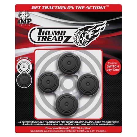 IMP Tech Thumb Grips till Nintendo Switch 4-pack – svart