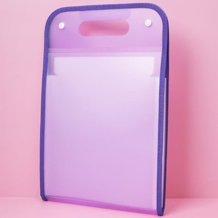 Harmonika Taskemappe A4 Mappe LILLA