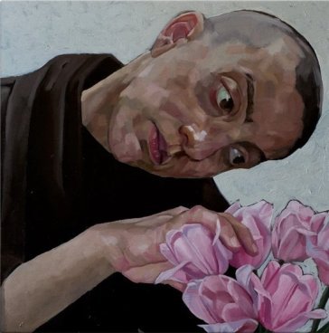 Gris klein BIRDS IN ROW