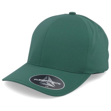 Flexfit - Grön flexfit Keps - Delta Seamless Spruce Flexfit @ Hatstore