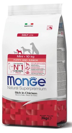 Monge Natural Superpremium Mini Ricco In Pollo Cibo Secco Cani