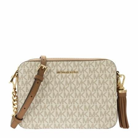 Michael Kors, Cross Body Bags Beżowy, Kobieta, Rozmiar: ONE Size