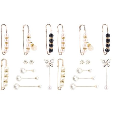 30 kpl Hameen Vyötärön Muokkauspinnit Vyötärön Säädettävät Pinnit Brooch 20 kpl 8,5 * 2 * 1,5 cm 20 pcs 8.5*2*1.5cm