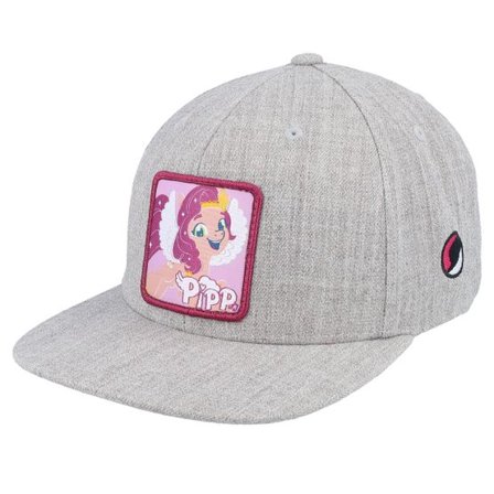 My Little Pony - Grå snapback Keps - Kids Pipp Grey Snapback @ Hatstore