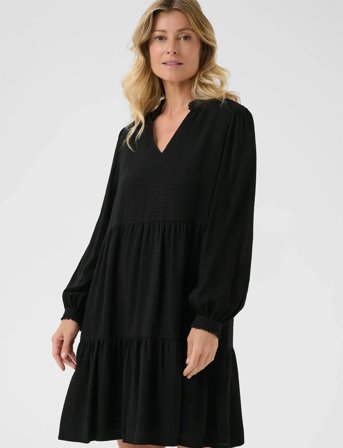 Cream Crnella Dress - Black - 46