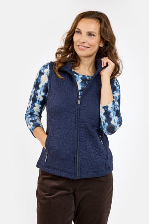 SIGNATURE - Vest - Navy - Quiltet