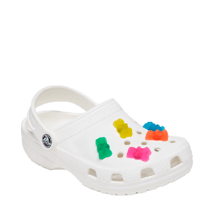 Crocs Jibbitz Candy Bear 5 Pack Accessoarer Unisex Flerfärgad ONESIZE