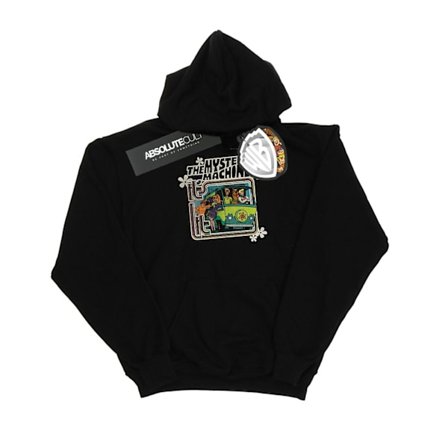 Scooby Doo Herr Mystery Machine Hoodie S Svart