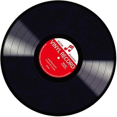 Vinylskiva design rund golvmatta 60cm vardagsrum sovrum kök golvbeläggning matta