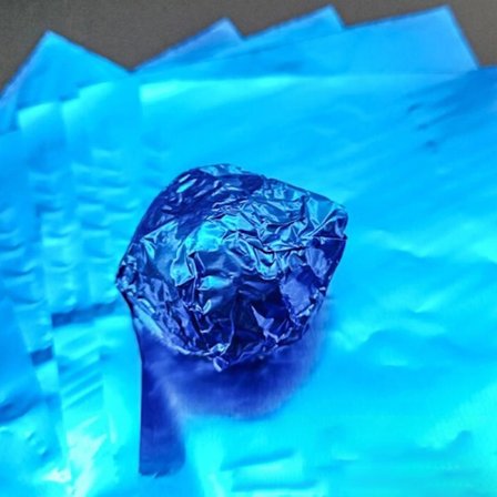 100st Folie Godis Paket Papper Choklad Aluminium Godis Socker