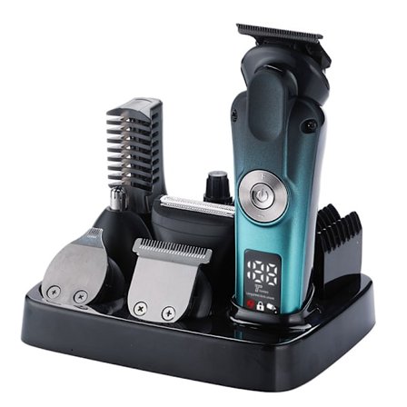 All-in-one parranhoitosetti hiustenleikkuri ja trimmeri setti parturisetti johdoton hiustenleikkuri miehille ladattavat partatrimmerit 