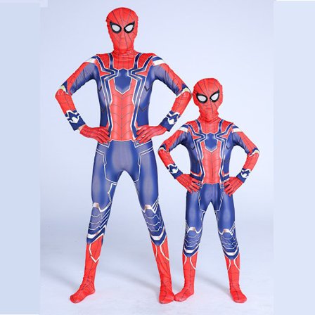 Halloween Spider Man Barn Cosplay Klær Iron Spider Man -