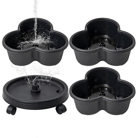 Pinottava pystykasvatustorni – Mansikkapenkki 3 tasolla ja pyörillä Viite: 9624