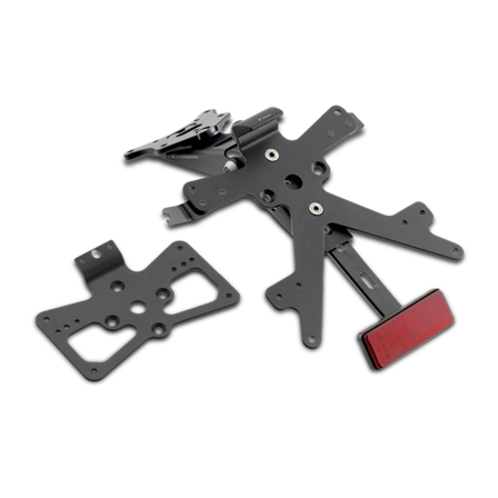 Rizoma Fox License Plate Holder Set Black - Yamaha FZ-09 2013-2016