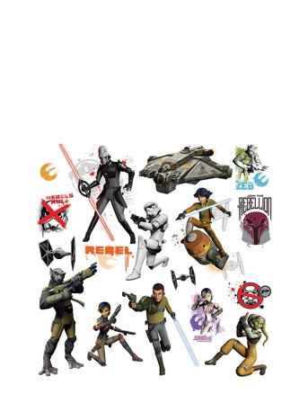 RoomMates Wallstickers - Star Wars Rebels - Multi/patterned - ONE SIZE