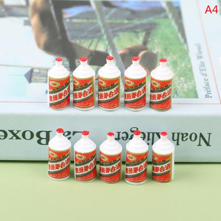 10st 1/12 Dollhouse Miniature Maotai Bottle Wine Minivin Dr