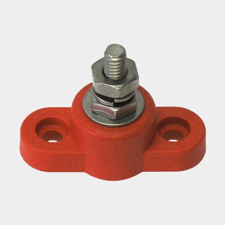 Aansluitklem Oceanflex, 1 x M6, 150 A, rood (plus)