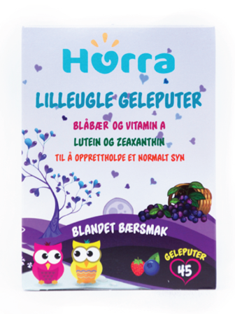 Hurra Lilleugle Geleputer, 45 stk.