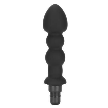 Deep Tissue Hierontapään silikonikorvauspään kiinnike lihashierontalaitteeseen, musta 12 mm / 0,5 tuumaa