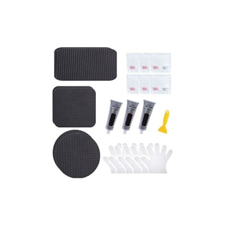 7-delt reparasjonssett for trampoline for å reparere hull eller rifter i trampolinematter