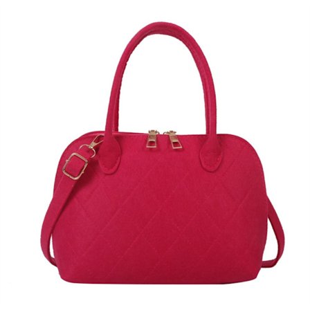 Filtveske Underarmsveske ROSE RED