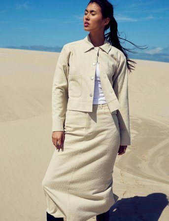 Noella Kaylei Jacket - Cream - XS