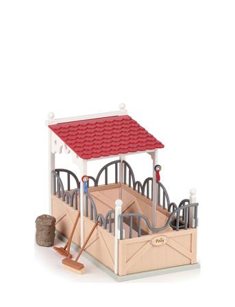 Horse Box With Accessories Toys Playsets & Action Figures Play Sets Multi/mönstrad Papo