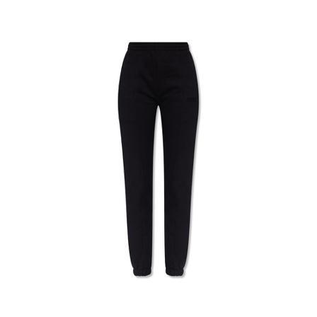 Vetements Logo-embroidered sweatpants Sort, Dame