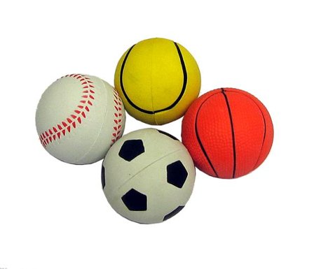 Studsbollar 3/fp - Lyreco - Skola och förskola - Idrott, hälsa och rörelse - Bollar - Gymnastik och lek