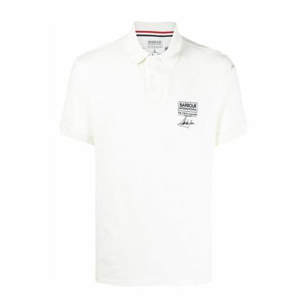 Barbour, Chad Polo Wit, Heren, Maat:S