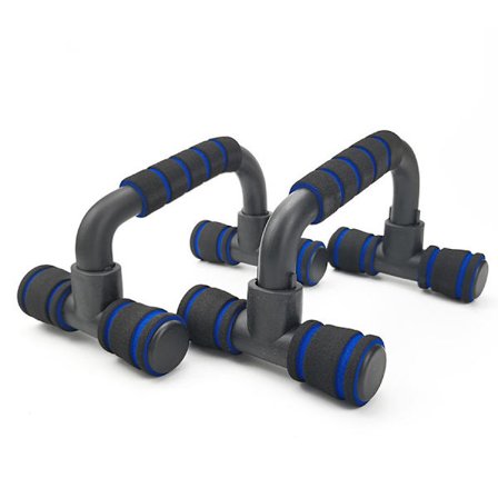 Push-up Bars Push-up Stativ Stenger Håndtak Sett (Blå)