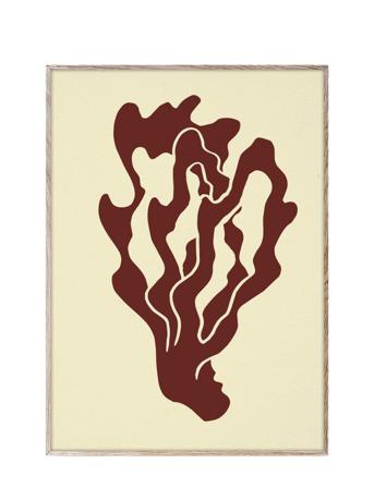 Coral 01 - 50X70 Cm Home Decoration Posters & Frames Posters Graphical Patterns Multi/mönstrad Paper Collective