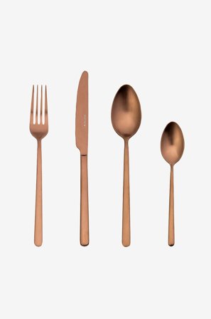 Eternum - Ruokailuvälinesarja 16 kpl Eternum Nardo - Kuparia - Aterimet - - Homeroom