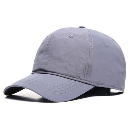 Baseballcaps 2022 Vårsommer Stort hode solbeskyttelsessolskjerm pluss størrelse Gray M (50-55cm)