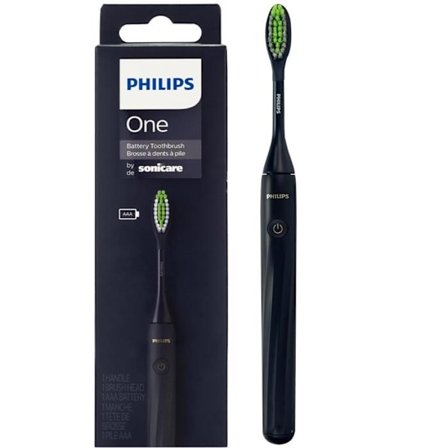 Elektrisk tandborste - Philips - Sonicare One HY1100 54 - Kompakt och lätt - Timer - AAA-batteri
