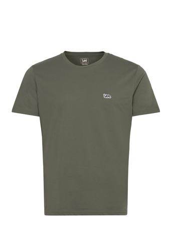 Ss Patch Logo Tee Khaki Lee Jeans