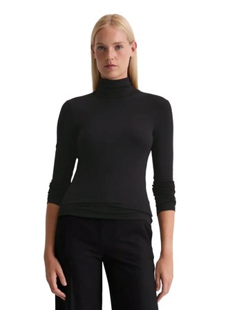 Marc O'Polo T-Shirts Long Sleeve - Black - XL
