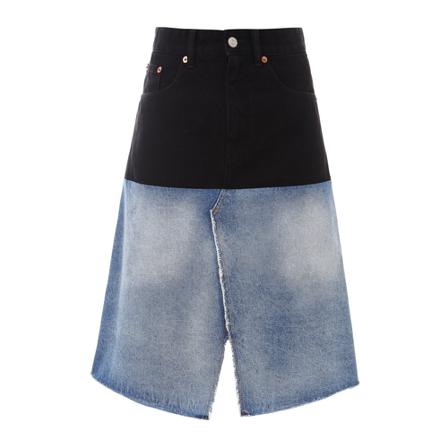 MM6 Maison Margiela Rok , Zwart , Dames , Maat: S Spijkerrokken