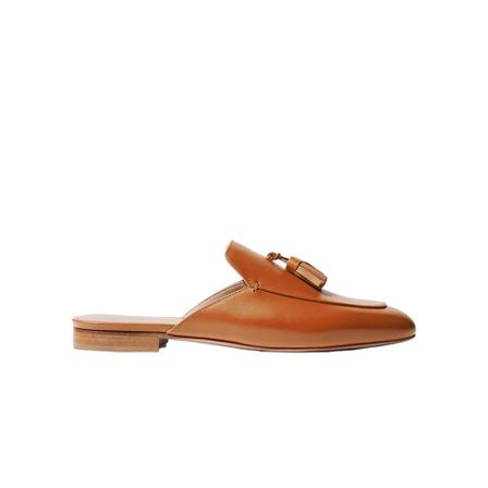Scarosso Giorgina Sandaler Brun, Dame Loafers, Størrelse: 40 EU