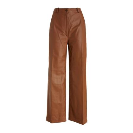 Loulou Studio, Wide Trousers Brązowy, Kobieta, Rozmiar: M