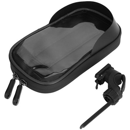 Wheel Up Cykel Telefonhållare Vattentät Fäste Väska Fram Navigationsfäste av Cykelpaket Svart