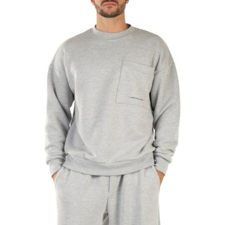 Daniele Alessandrini Sweatshirts Grå, Herre