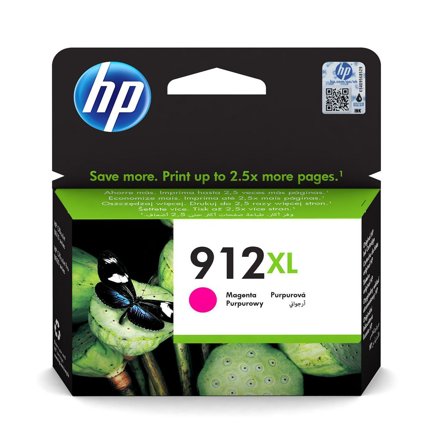 HP 912XL bläckpatron, magenta, hög kapacitet, 10,4 ml - Lyreco - Toner och bläck - Bläckpatroner - Bläckpatroner HP